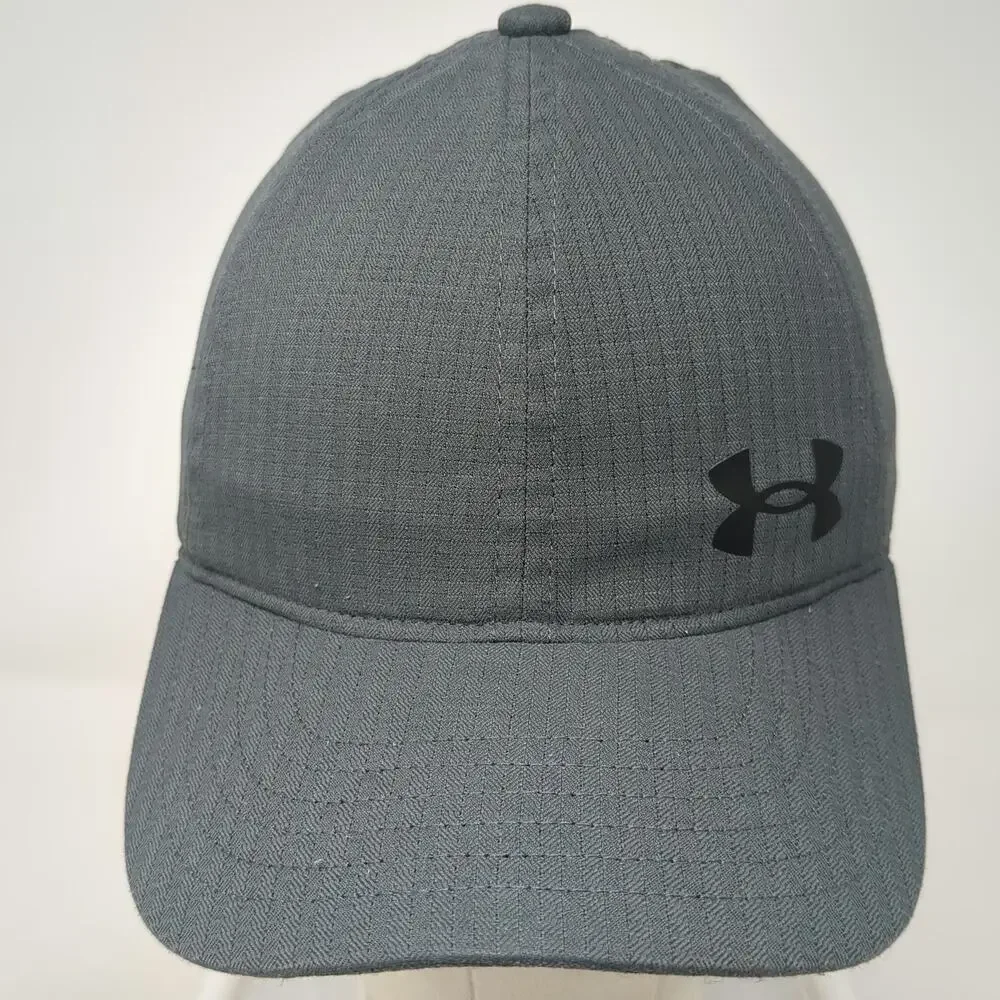 Under Armour Baseball Cap Gray One Size ArmourVent Strapback Textured Active Hat
